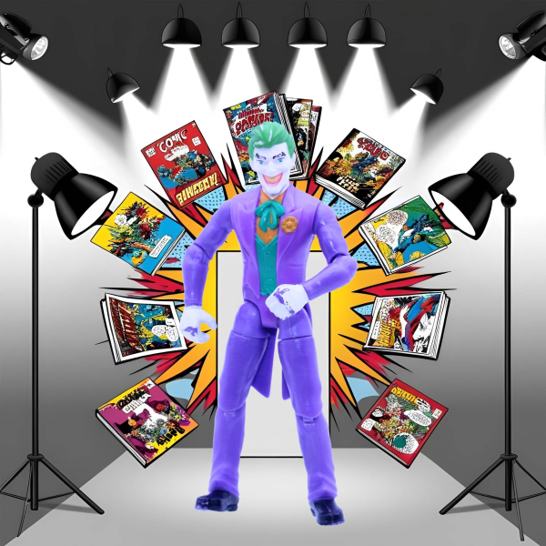 The Joker Actionfigur (DC Comics Heroes Unite, 10 cm, Spin Master 2020) – Hoppla Stuff
